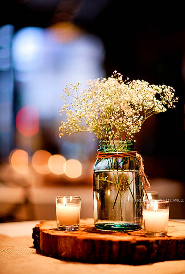 Top 10 Rustic Wedding Centerpiece Ideas to Love - EmmaLovesWeddings