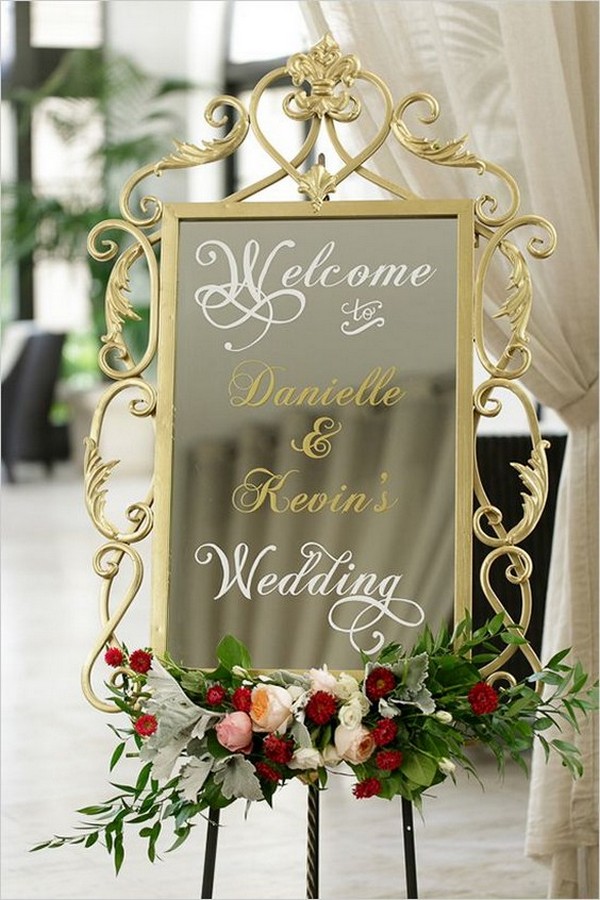 18 Brilliant Vintage Mirror Wedding Sign Ideas for 2018 - Page 2 of 3