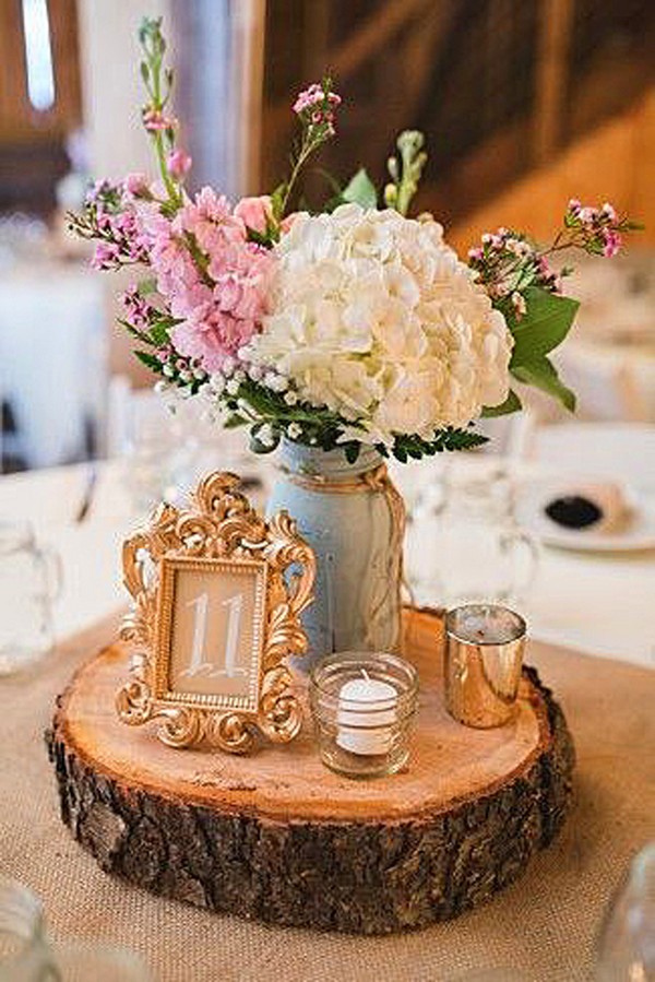 wedding mason centerpiece jars jar gorgeous big rustic emmalovesweddings pages