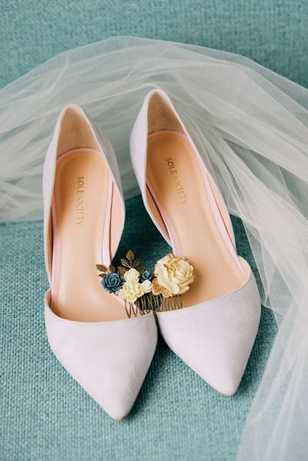 20 Adorable Flat Wedding Shoes for 2018 - EmmaLovesWeddings