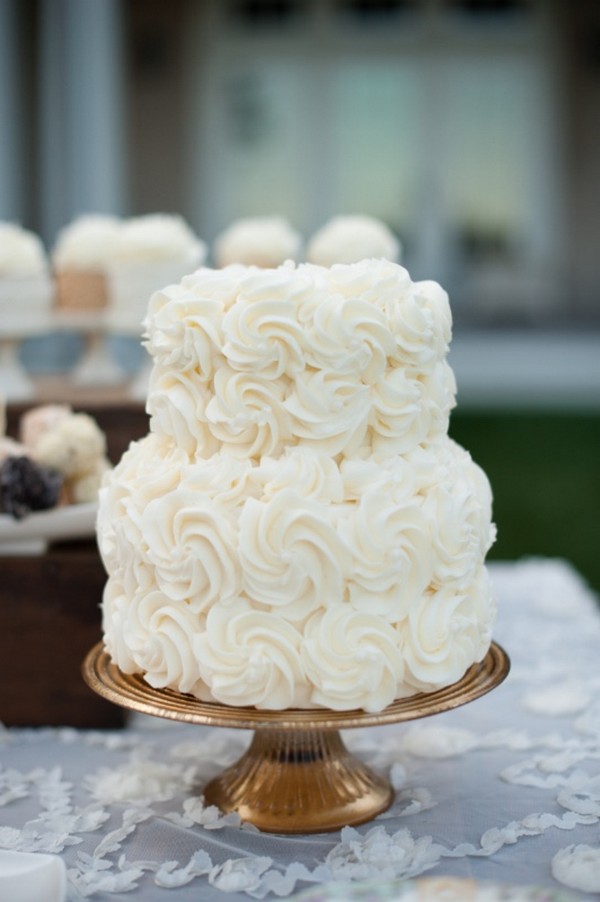 15 Simple but Elegant Wedding Cakes for 2018 - EmmaLovesWeddings
