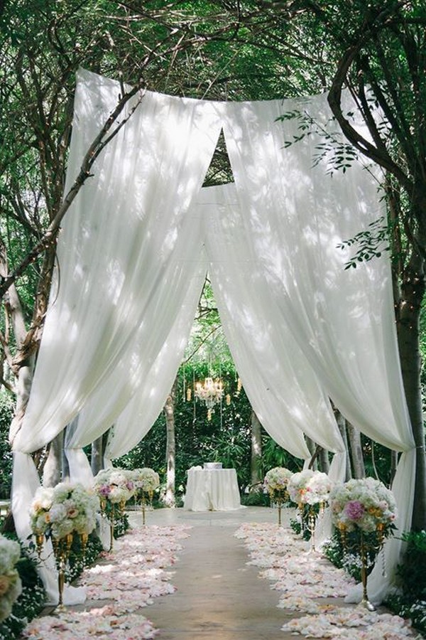 35 Brilliant Outdoor Wedding Decoration Ideas for 2018 ...