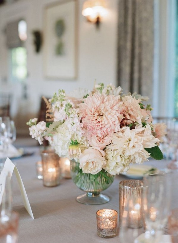 18 Elegant Blush Wedding Centerpieces for Your Big Day - Page 2 of 2