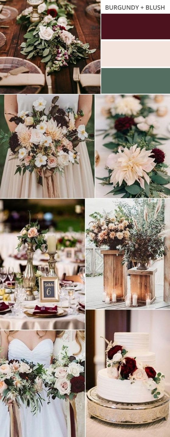 Top 10 Gorgeous Fall Wedding Color Palettes to Love - EmmaLovesWeddings