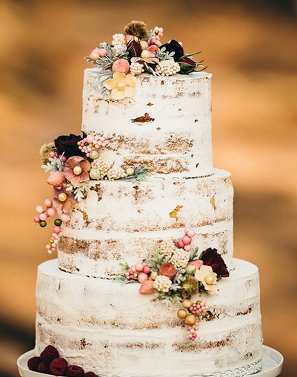 20 Delicious Fall Wedding Cakes that WOW - EmmaLovesWeddings