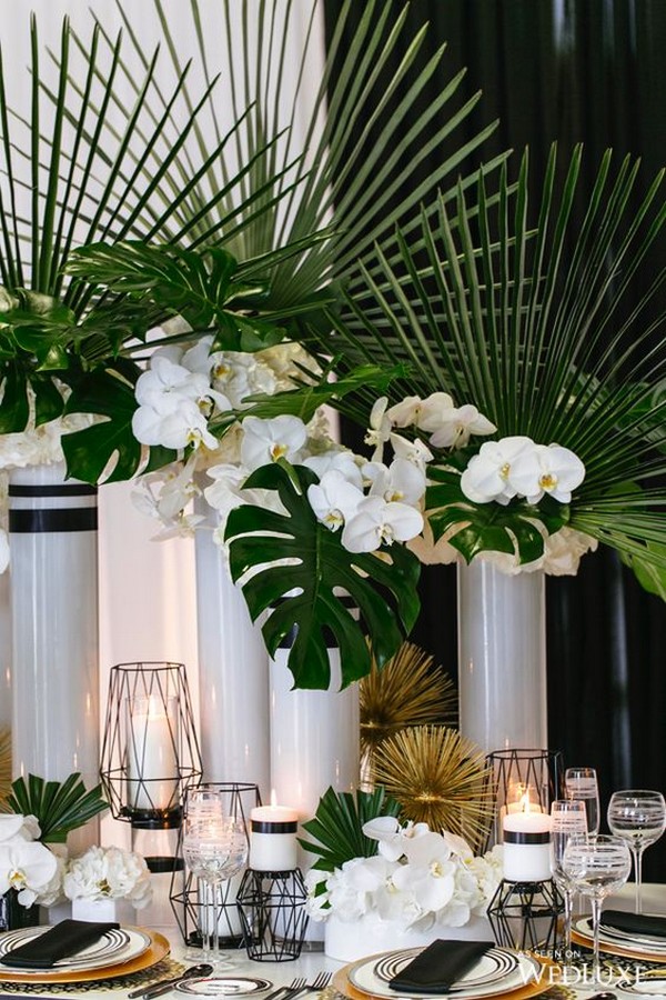 20 Tropical Wedding Centerpieces You’ll Love - EmmaLovesWeddings