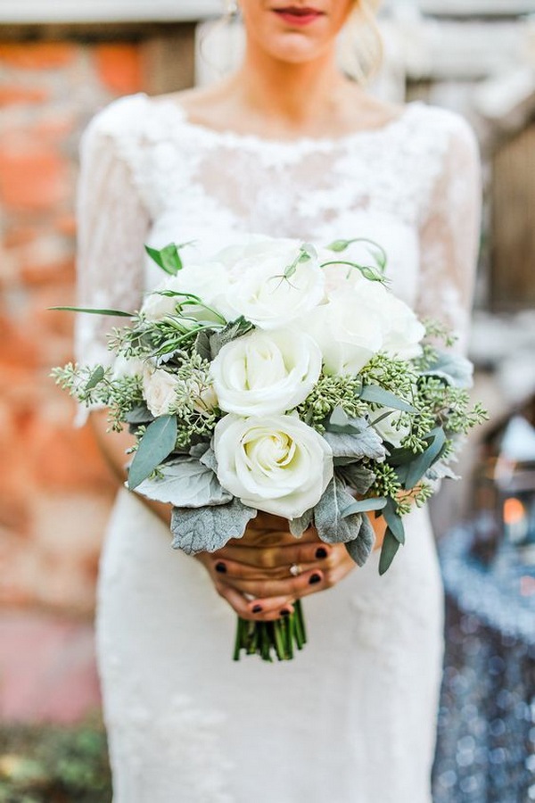 20 Gorgeous Winter Wedding Bouquets - EmmaLovesWeddings