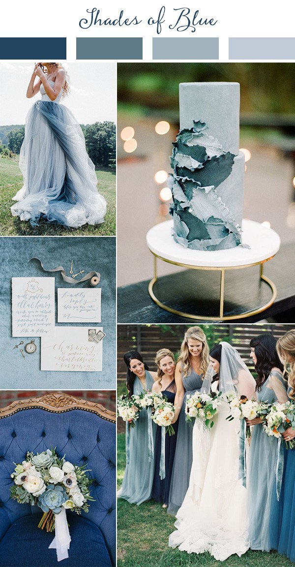 Wedding TrendsTop 10 Wedding Colors Ideas for 2019