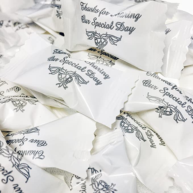 Buttermints - 13 oz. Bag - Approximately 100 Individually Wrapped Mints (Wedding)