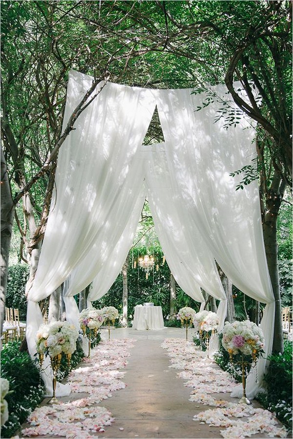 fairytale wedding ceremony decoration ideas