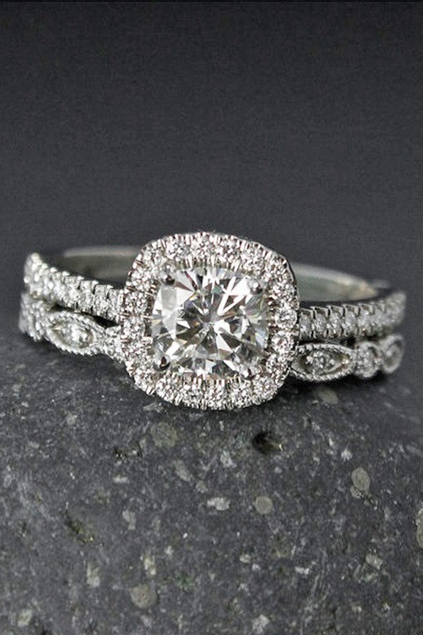 vintage wedding engagement ring ideas