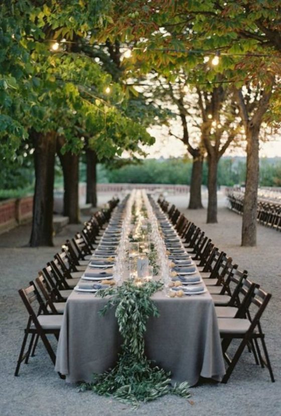Elegant Outdoor Wedding Reception Ideas 560x828 