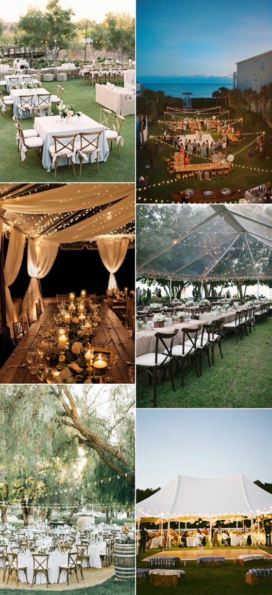 Outdoor Wedding Reception Ideas With Lights 560x1225 