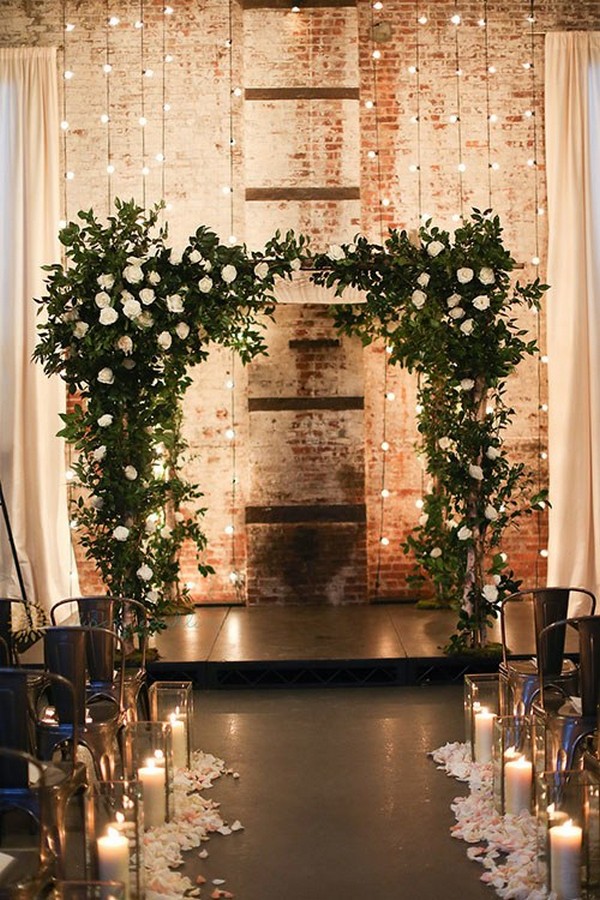 15 Trending Greenery Wedding Alter Decoration Ideas - Page 2 of 3