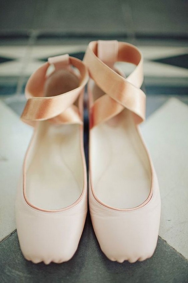 Chloe ballet flat wedding shoes