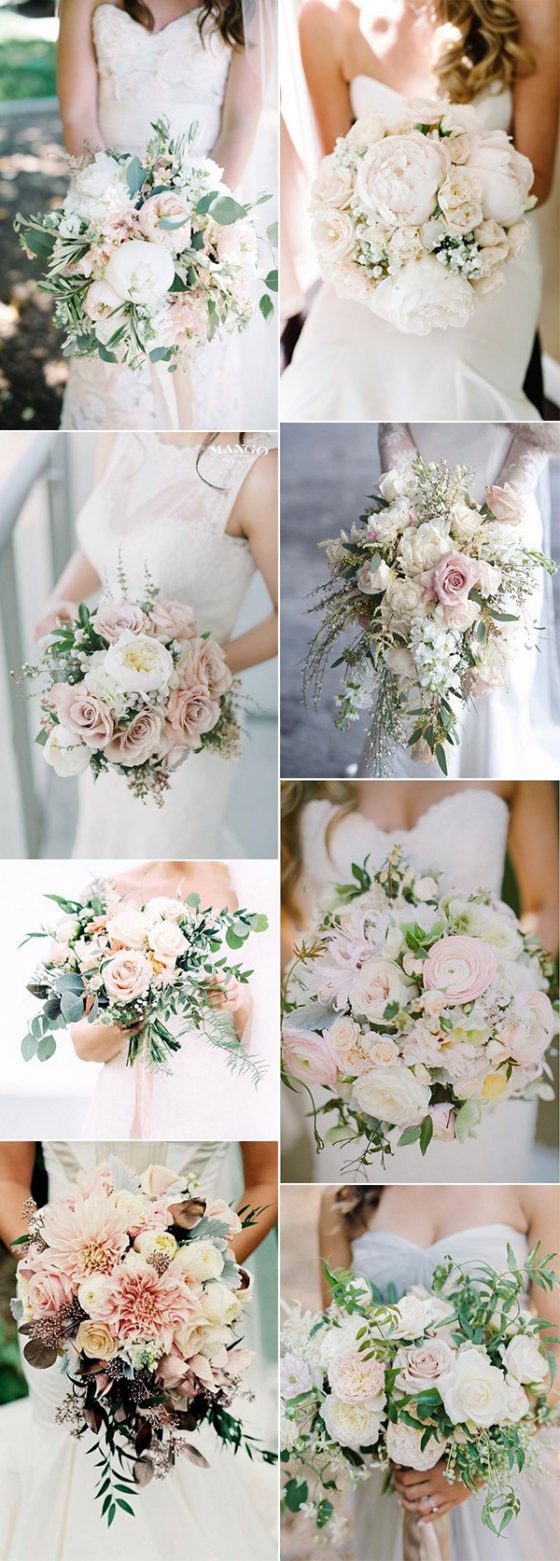 Top 15 Blush Pink Wedding Bouquets for Spring 2022