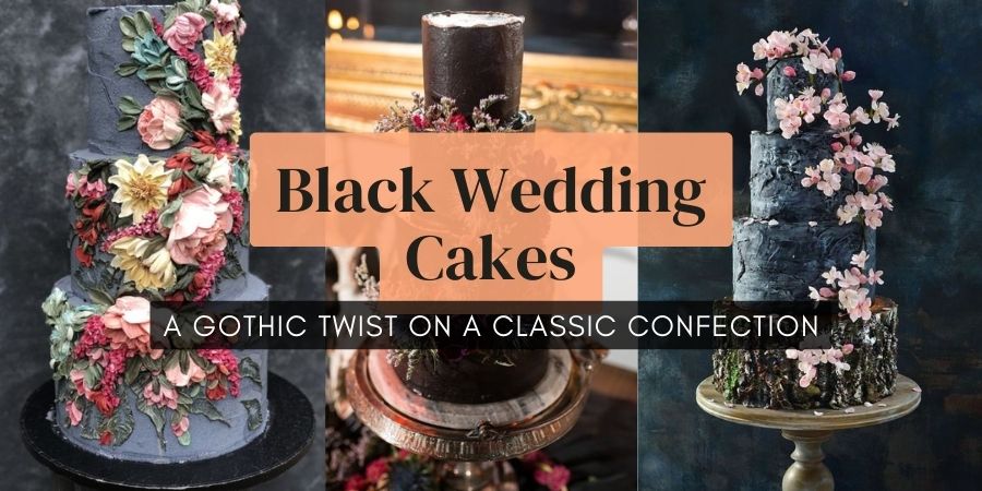 Black Wedding Cake Ideas