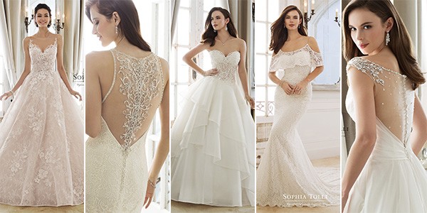 Sophia Tolli wedding dresses 2018 collection
