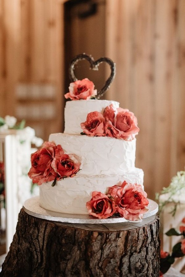 country rustic wedding cake ideas