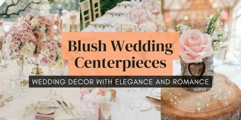 blus pink wedding centerpieces ideas