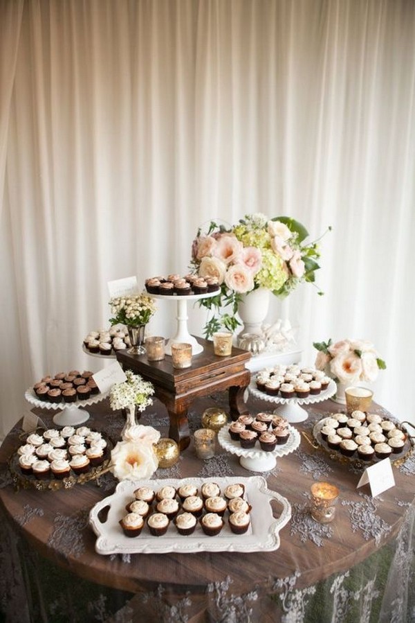 wedding cupcake display ideas