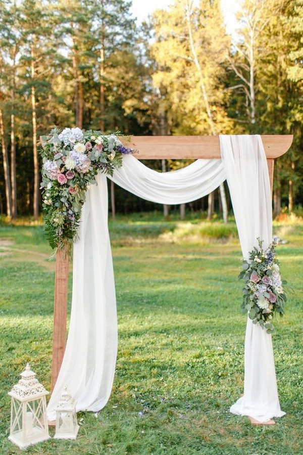 outdoor wedding arch decoration ideas