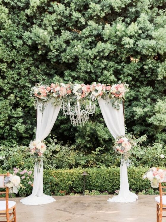 25 Gorgeous Fall Wedding Arches and Altars Ideas for Your Big Day