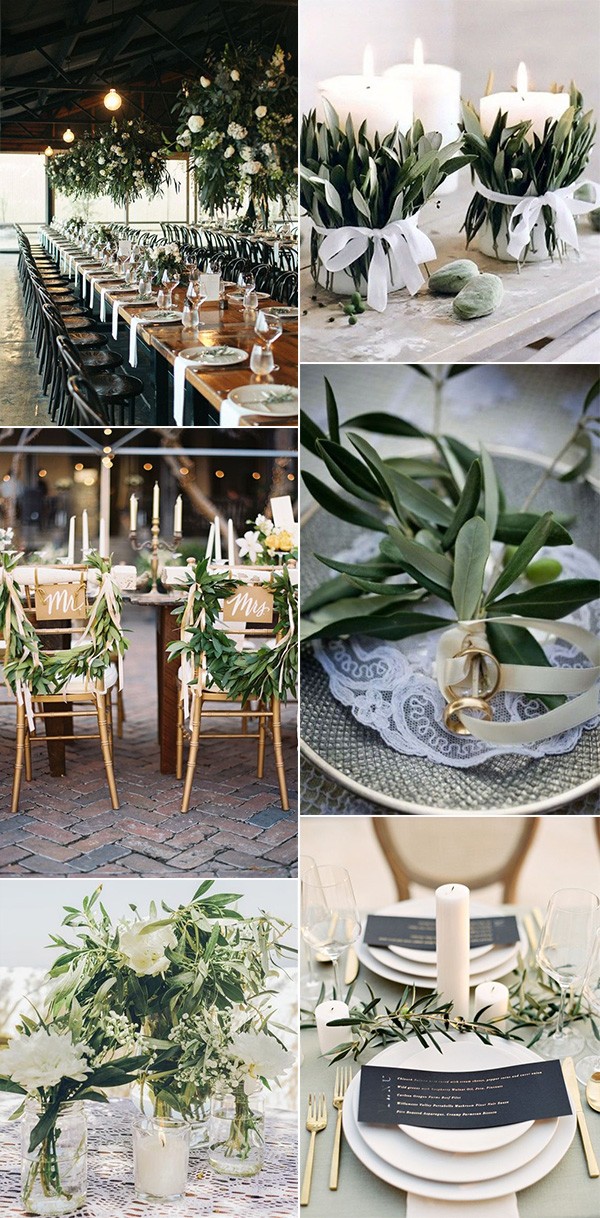 greenery wedding decoration ideas 2019 trends