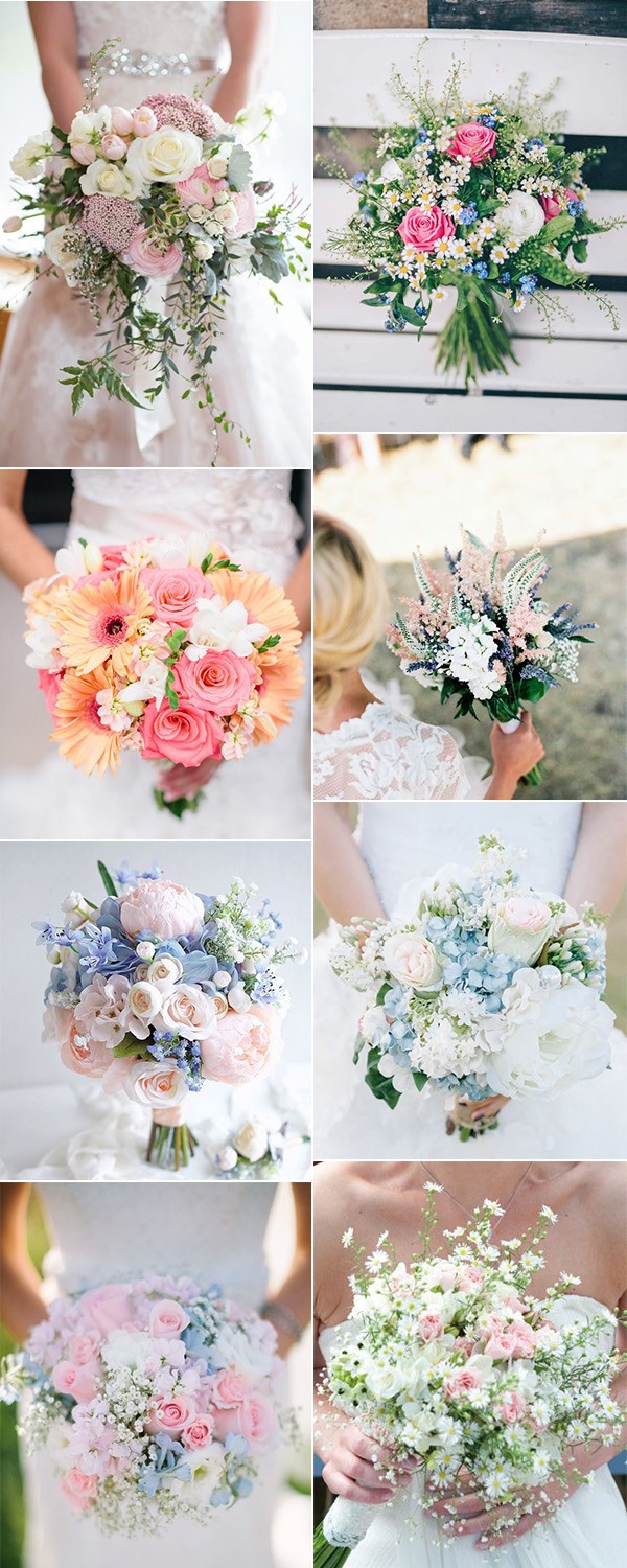 trending wedding bouquets for spring summer 2019