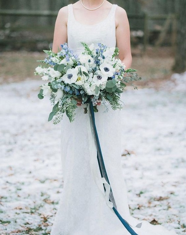 winter wedding bouquet ideas