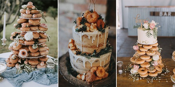 donut wedding cakes