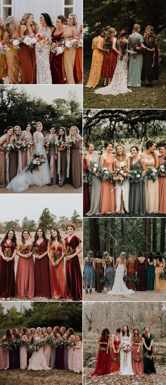 Trending Top 20 Mix and Match Bridesmaid Dresses for 2022