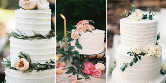 simple wedding cakes