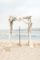 ️ 20 Stunning Beach Wedding Ceremony Ideas-Backdrops, Arches and Aisles ...