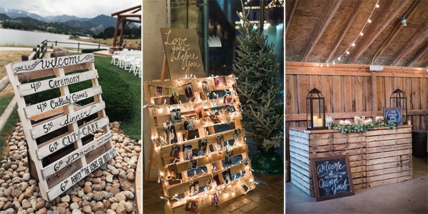 24 Diy Country Wedding Ideas With Pallets To Save Budget Emma Loves Weddings - Diy Rustic Pallet Projects
