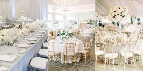 elegant wedding receptions