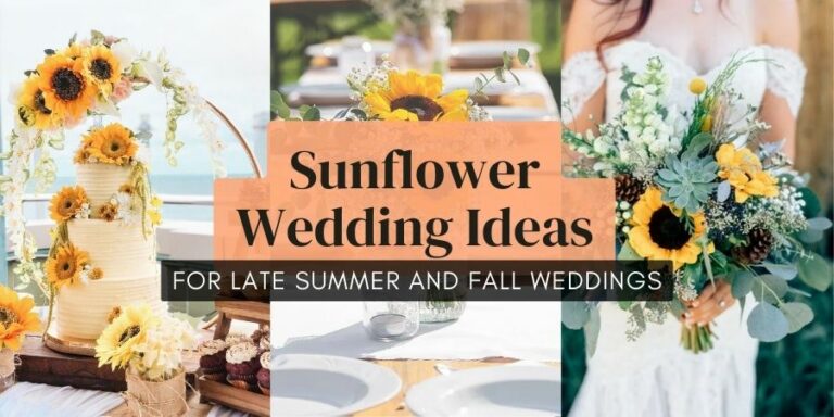 Pretty and Bright Top Sunflower Wedding Ideas
