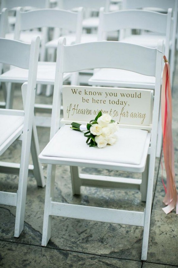 wedding ideas to honor loved ones
