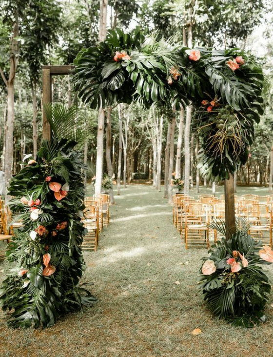 Trending-28 Tropical Themed Wedding Ideas for 2023