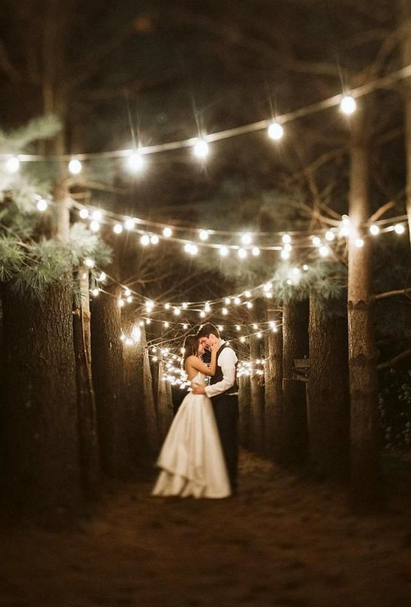 incredible wedding photo ideas at night