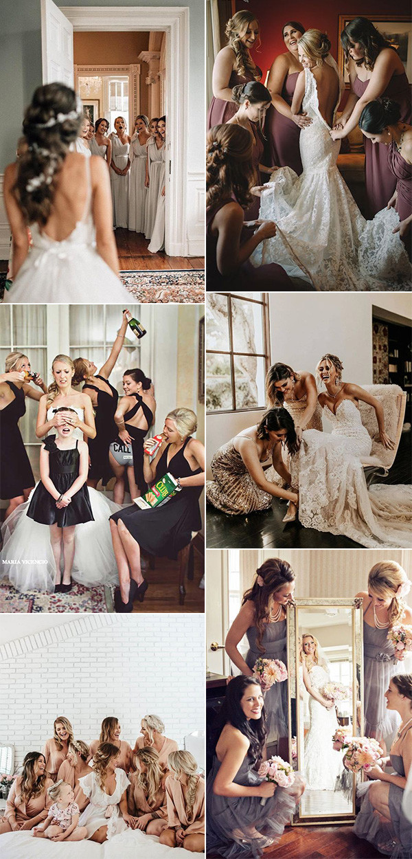 must have wedding photos with bridesmaids
