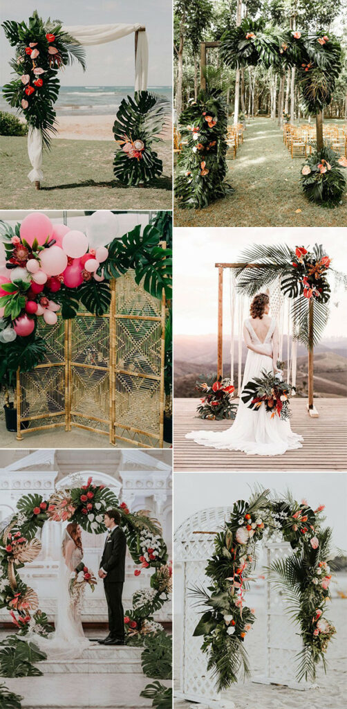 Trending-28 Tropical Themed Wedding Ideas for 2023