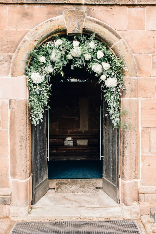 door decoration ideas for church weddings