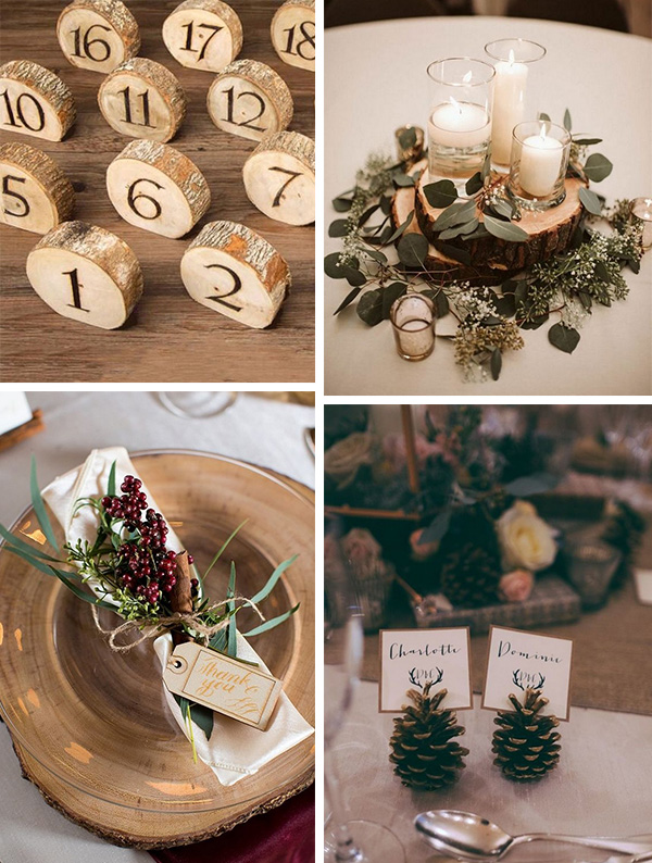 winter wedding decorations on a budget