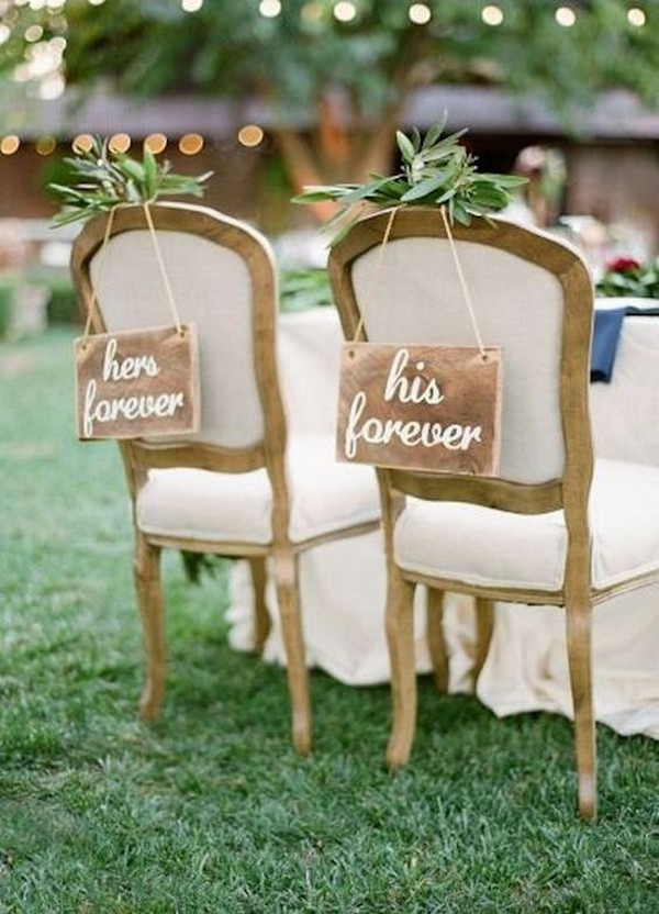 budget friendly wedding chair decoration ideas