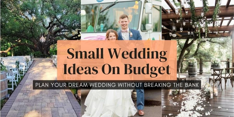 small intimite wedding ideas on budget