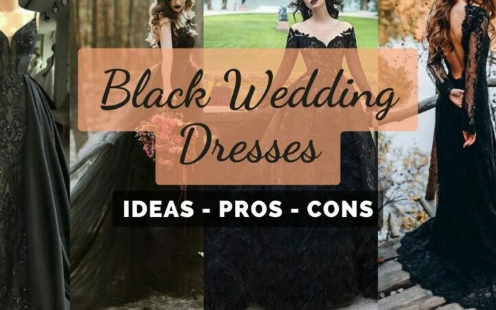 Trending Black Wedding Dresses Ideas