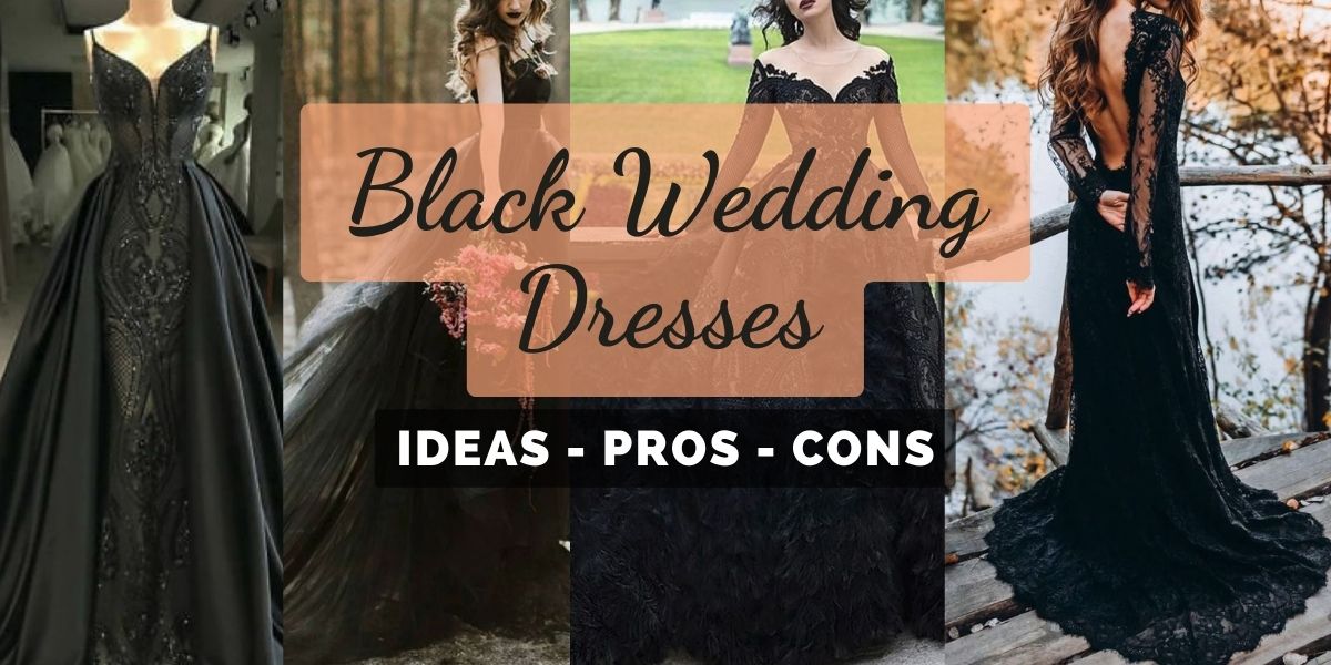 2022 Trending Black Wedding Dresses Ideas