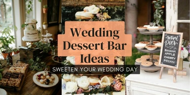 Wedding Dessert Bar Ideas
