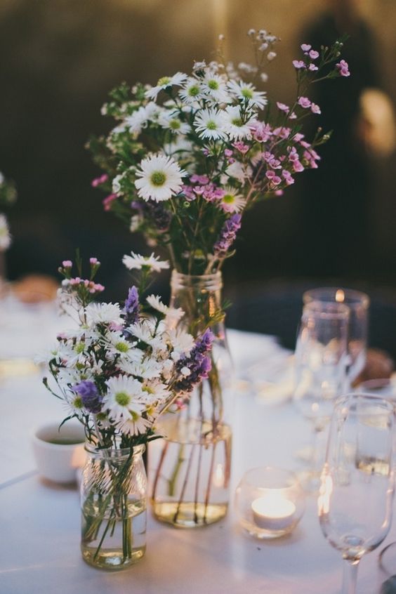 Effortless Ideas To Use Chamomile Daisy In Your Wedding 10